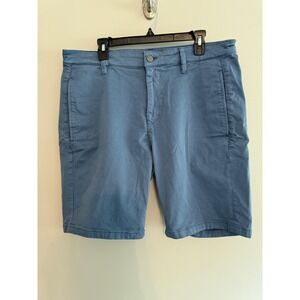 Mavi Simon Mens Blue Flat Front Shorts Size 36 Casual Everyday‎